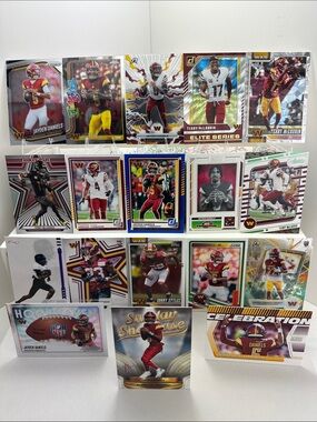 Jayden Daniels/McLaurin/Sonny Styles & Jacory Croskey-Merritt Rookies lot of 18
